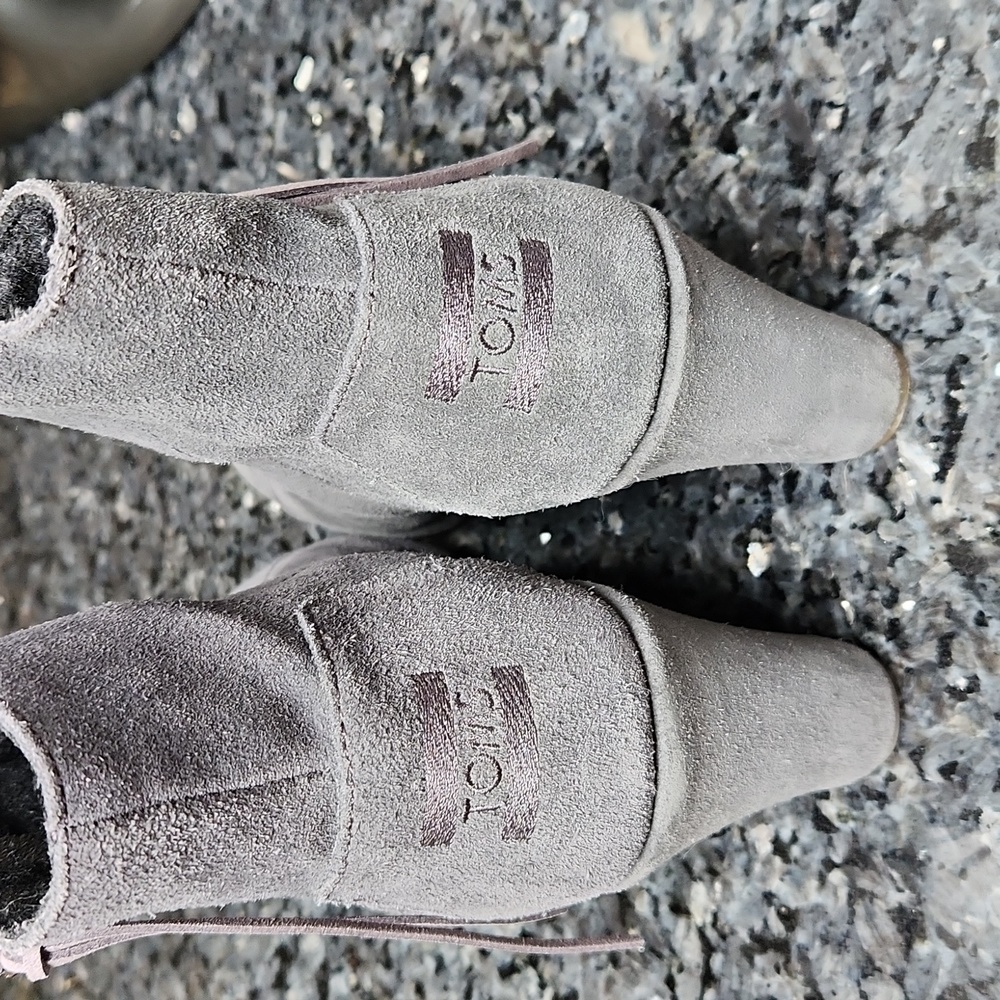 Toms wedge boots